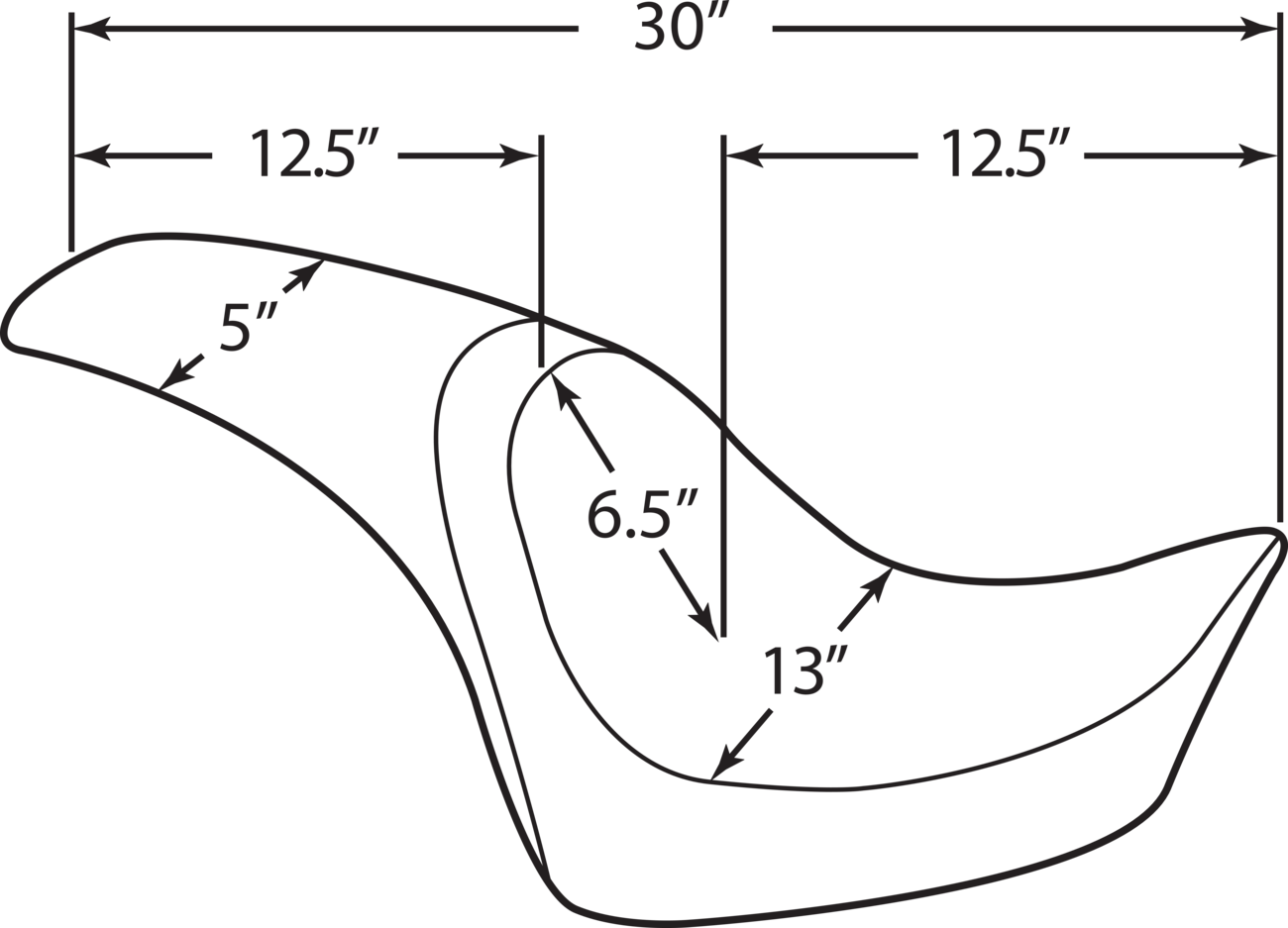 Predator Seat - Smooth - FXS/FLS '11-'17 [0802-0779] - Image 2