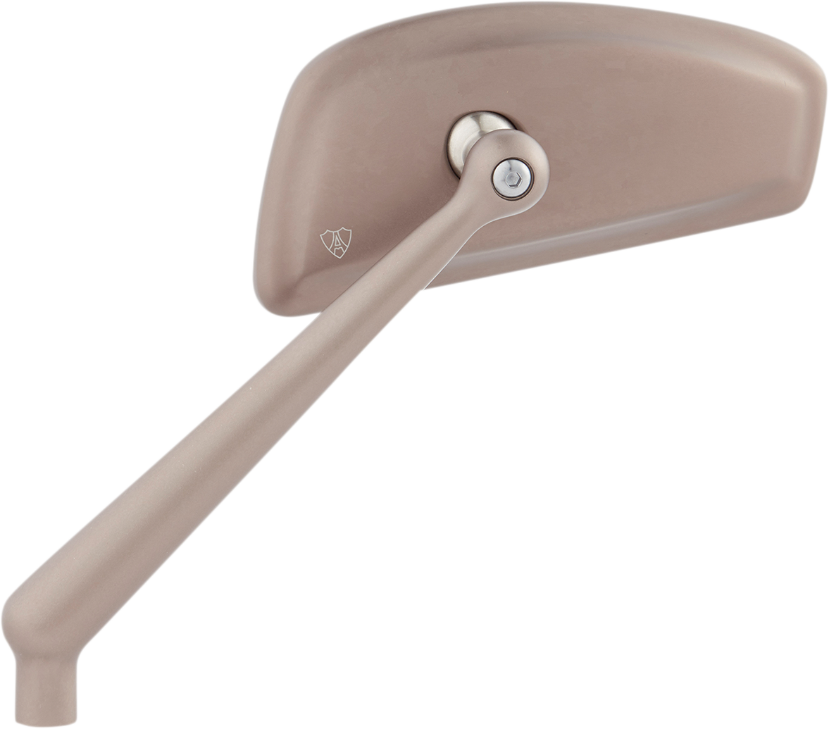 Tearchop Mirror - Mirror - Tearchop - Side View - Teardrop - Titanium - Left [0640-1466]