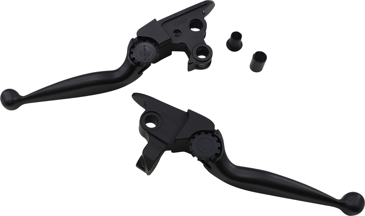 Journey Adjustable Lever Set for Harley Models - Black [0610-2209]