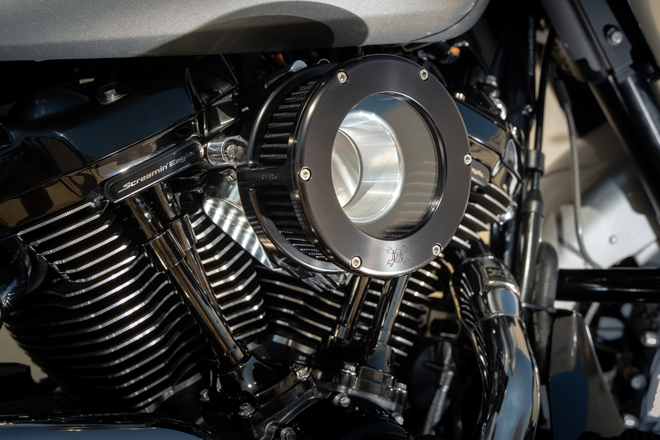 BA Air Cleaner Kit - Black/Clear with Black Filter - '08-'16 Touring TBW [1010-3330] - Image 2