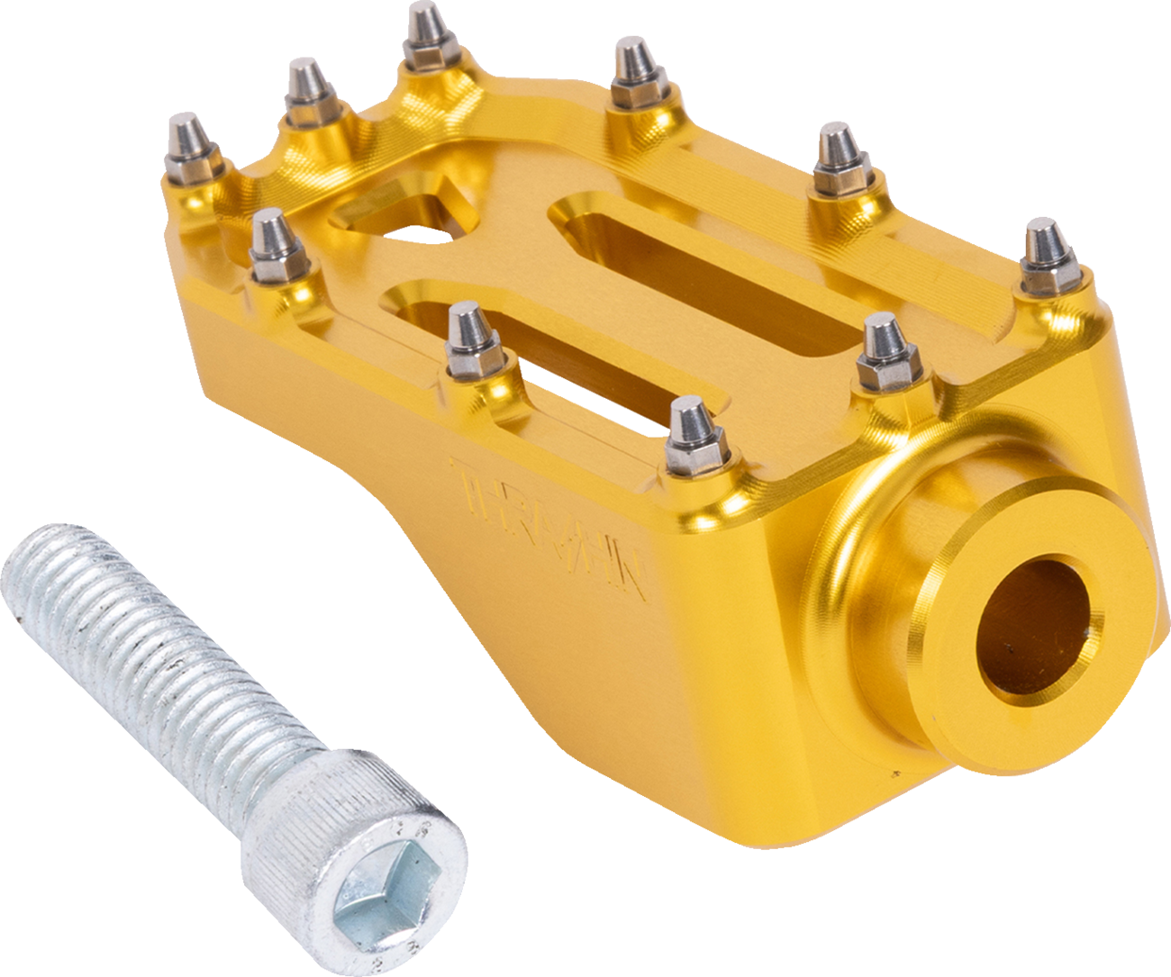 Aggressor Brake Pedal - Gold - Touring [1610-0764]