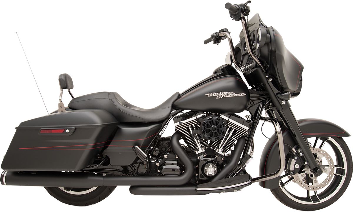 2-into-2 Dominator Exhaust System - Black - '09-'16 FL - With 4-1/2" Muffler [1800-1963]