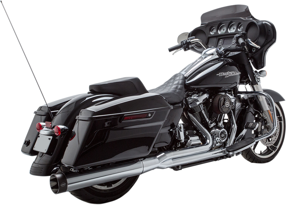 2 into 1 Sidewinder® Complete Exhaust System - 2-into-1 Sidewinder® Exhaust System - FL M8 - Chrome [1800-2270]