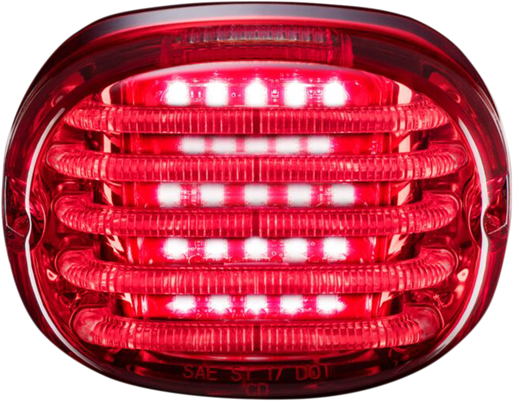 ProBEAM® Squareback LED Taillight Kit - Taillight - with License Plate Illumination Window - Red [2010-1366]