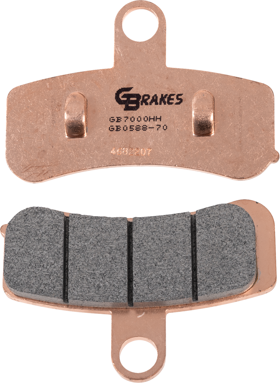 HH Sintered Brake Pads - Brake Pads - Sintered - Front [1722-0978]