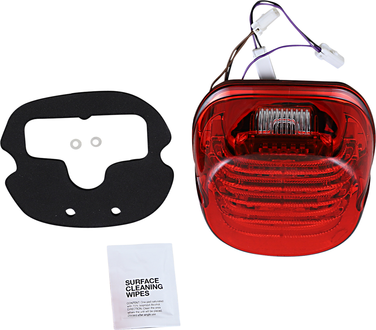 ProBEAM® Integrated Low Profile LED Taillights with Auxiliary Turn Signals - Taillight/Turn Signal - Top Window - Red Lens [2010-1416] - Image 2