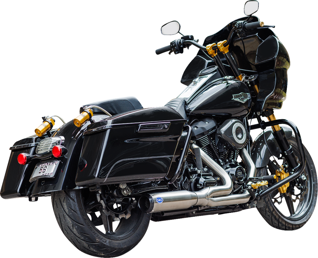 2-into-1 Qualifier Exhaust System - Race Only - Brushed Stainless [1800-2686] - Image 2