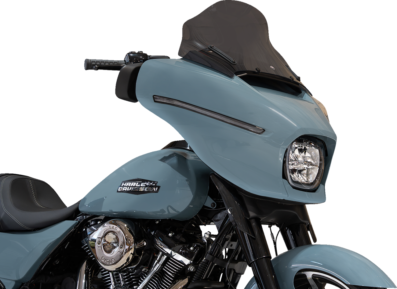 Flare® Windshield - 12" - Dark Smoke - FLHX [2310-0958] - Image 4