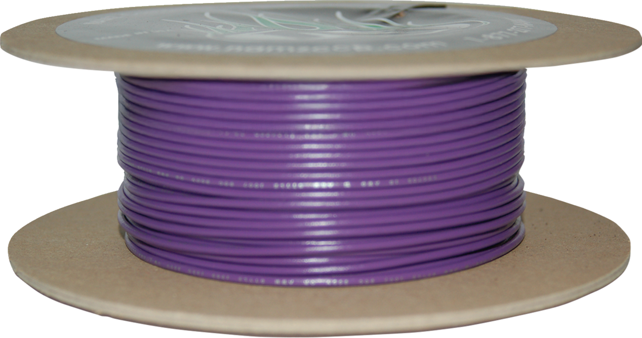 OEM Color Wire Spool - 100' Wire Spool - 18 Gauge - Violet [2120-0614]