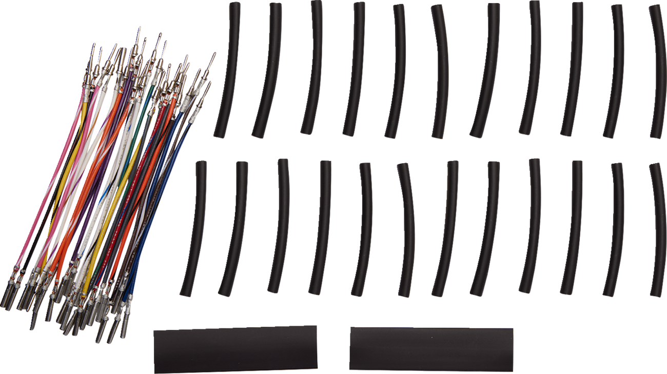 Ready-To-Install Handlebar Wire Extension Kit - Handlebar Wiring Extension - 4" - '96-'06 FL [2120-0225]