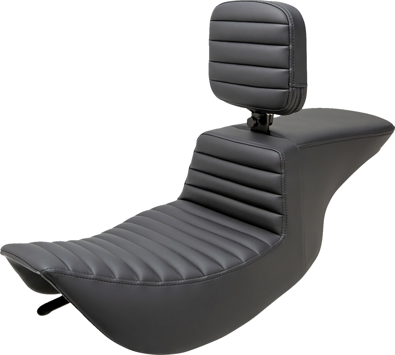 Tour Step-Up Seat - Rider Backrest - Tuck-n-Roll - FLHR/FLHX '97-'07 [0801-1471]