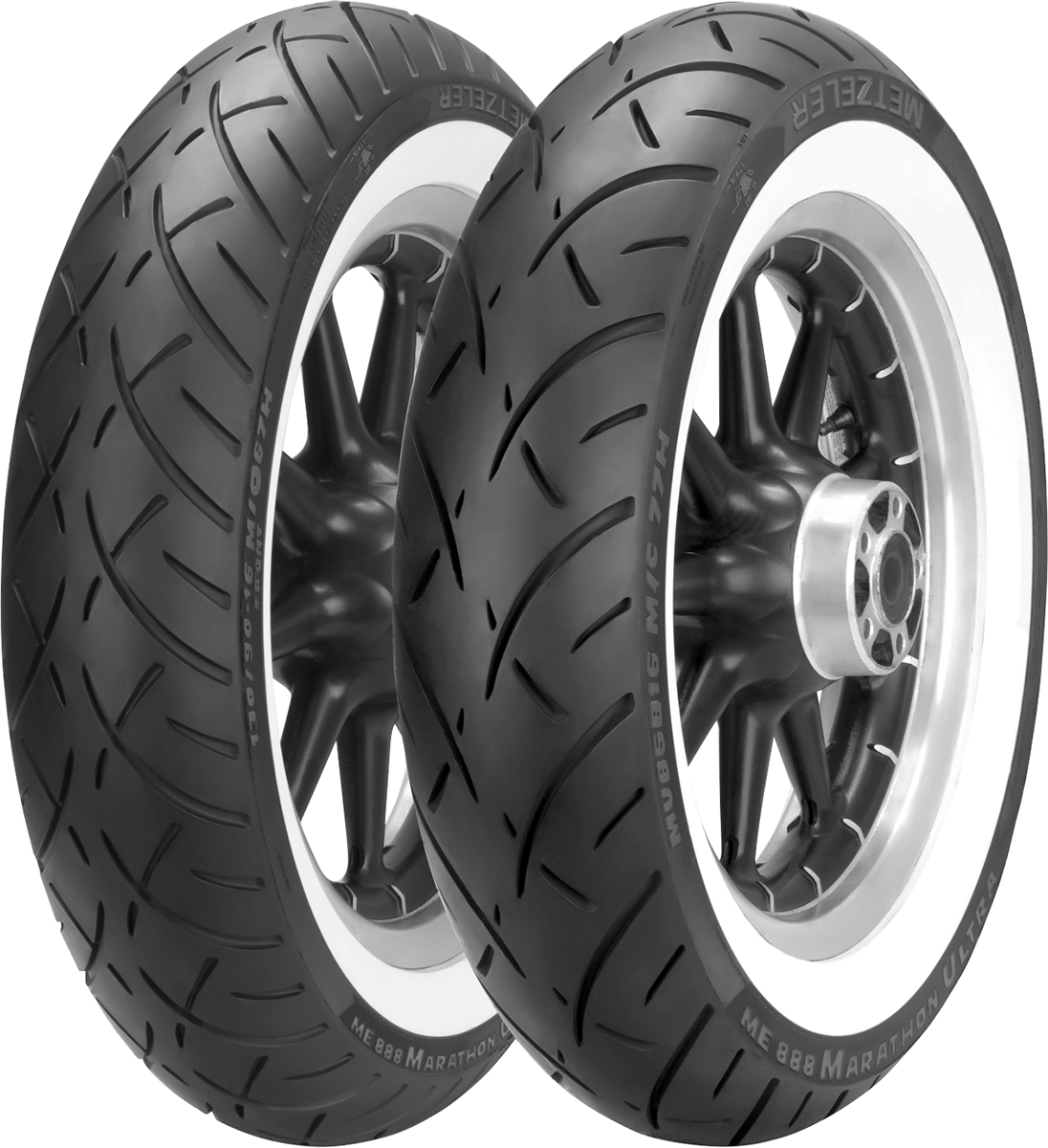 ME 888 Marathon™ Ultra Tire - Tire - ME 888 Marathon™ Ultra - Rear - 170/80-15 - Wide Whitewall - 77H [0306-0412]