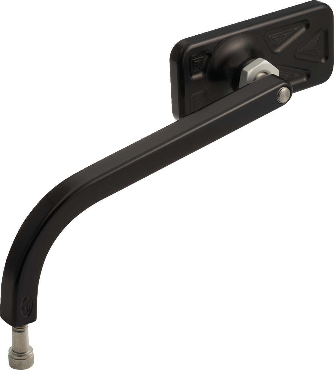 No. 1 Rectangle Mirror - Mirror - No. 1 - Standard - Rectangle - Black - Left [0640-1764] - Image 2