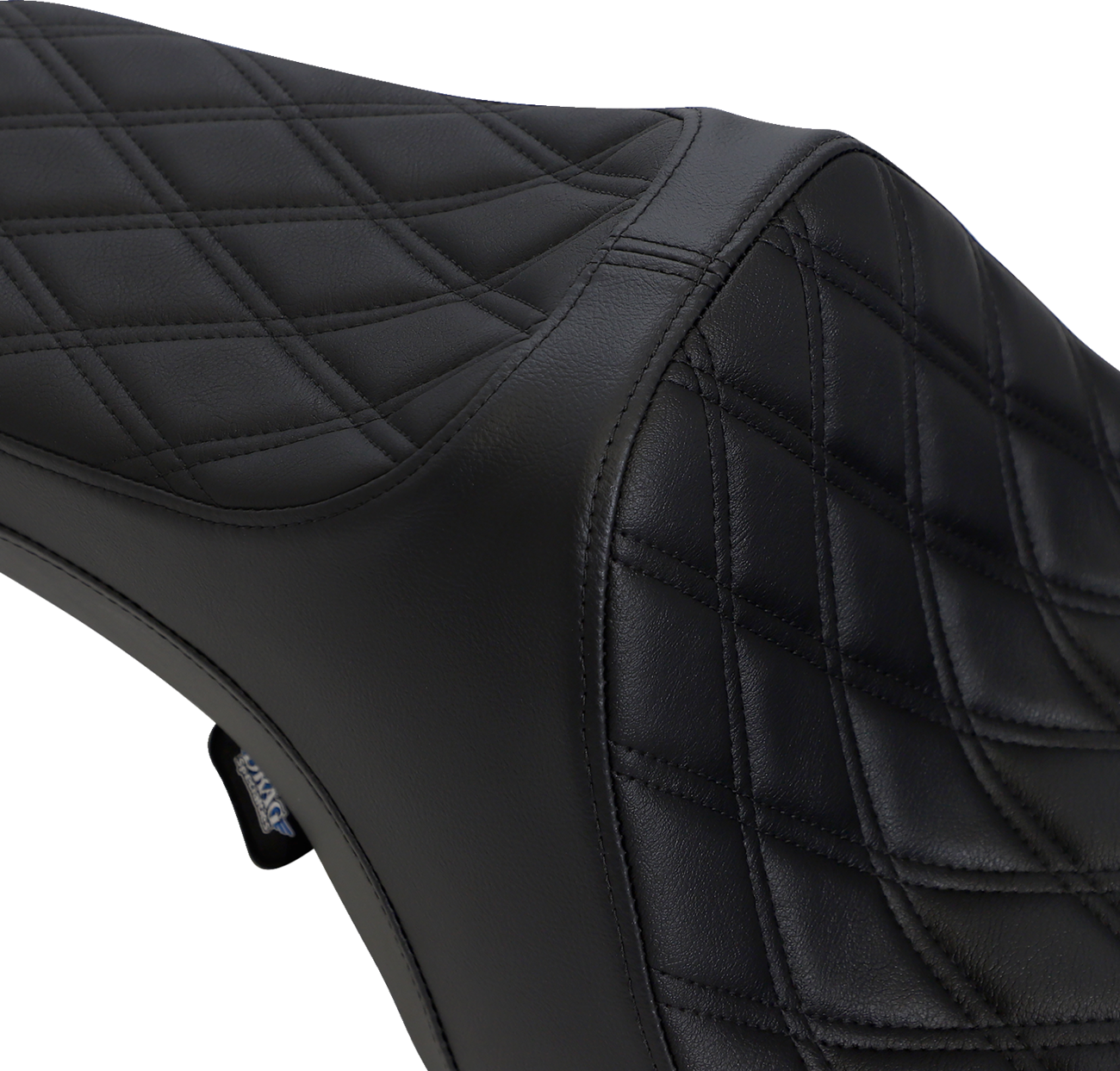 Predator III Seat - Double Diamond - Black Stitched - FLHR/FLHX '99-'07 [0801-1129] - Image 3