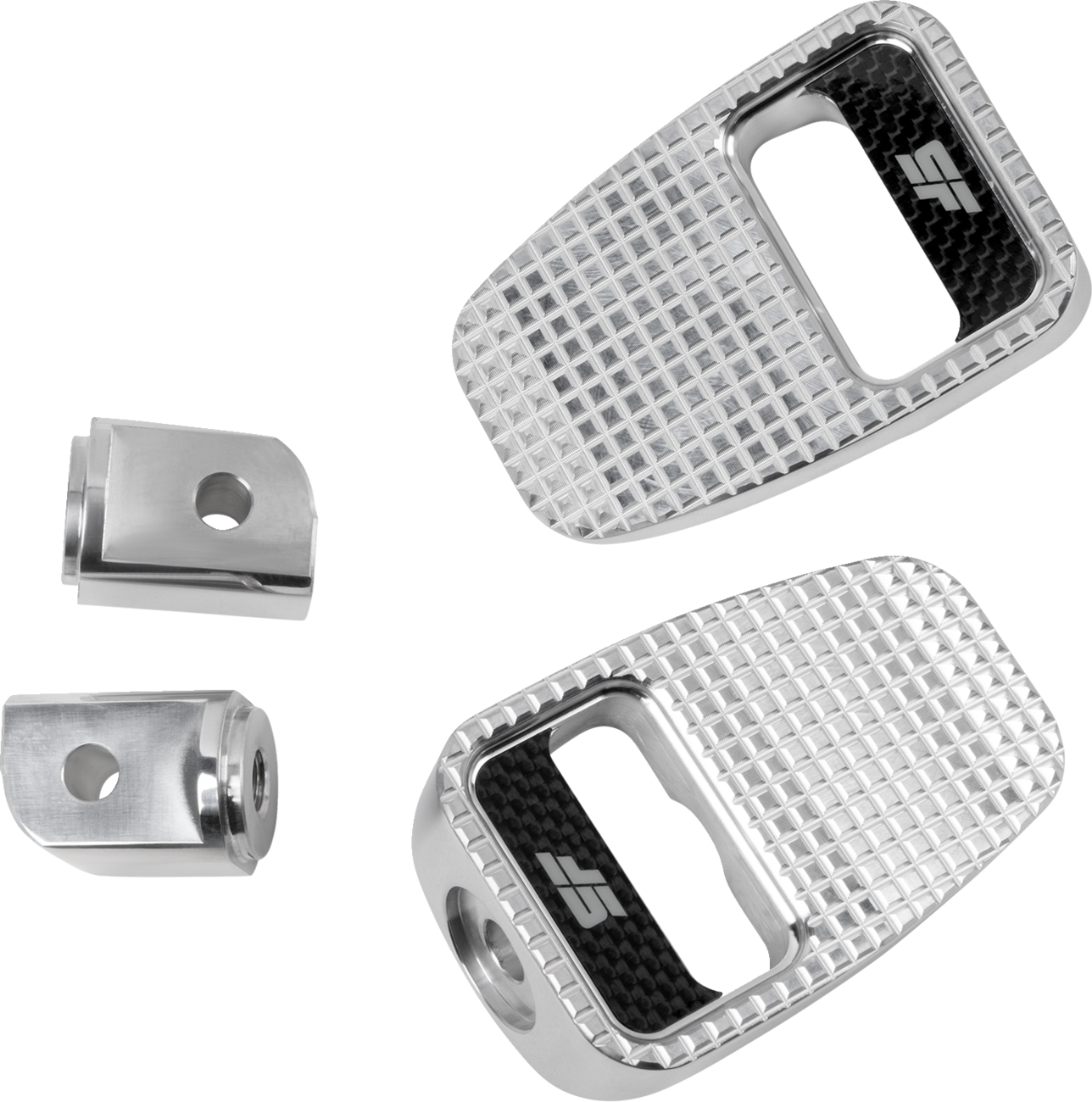 Foot Pegs - Silver Polished - Rear [1620-2534]