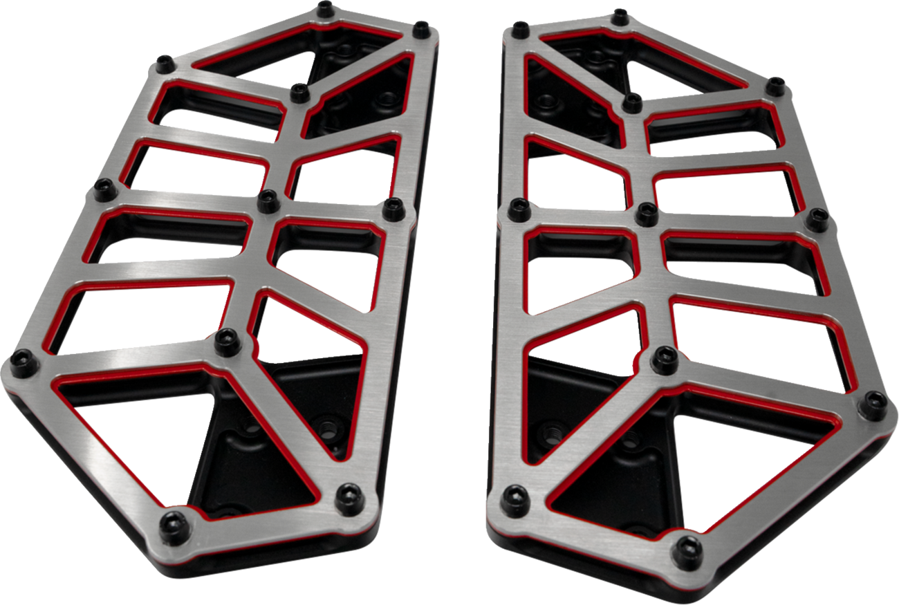 NXL Floorboards - Black w/ Red Accent [1621-1225] - Image 2