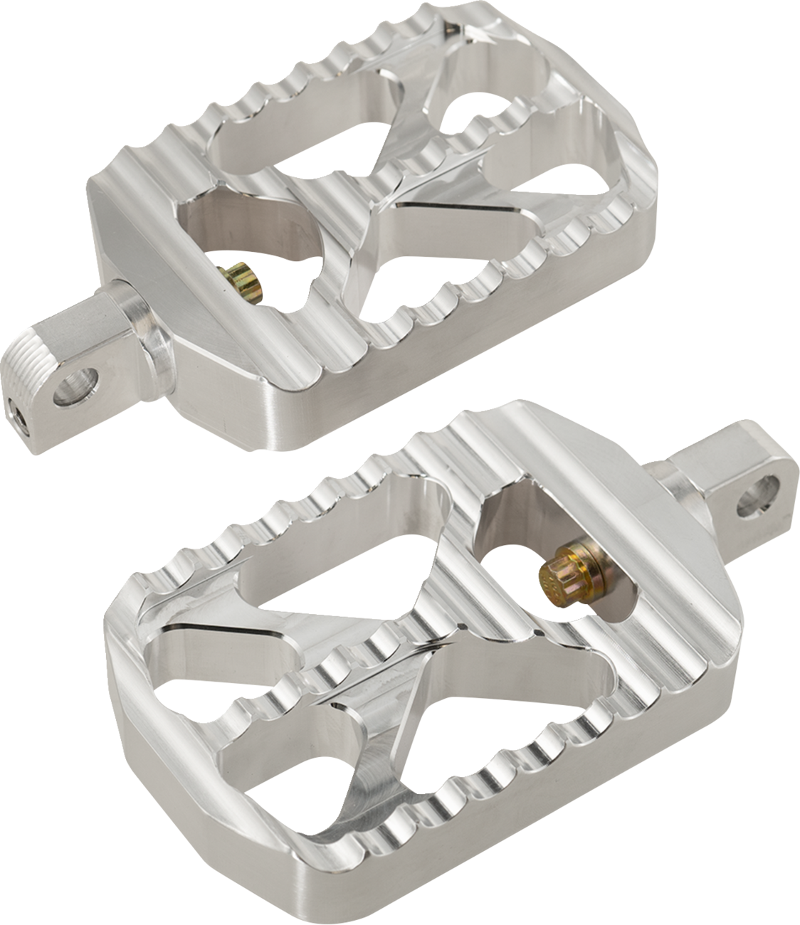 Bear Claw Foot Pegs - Silver - Harley-Davidson [1620-2660]