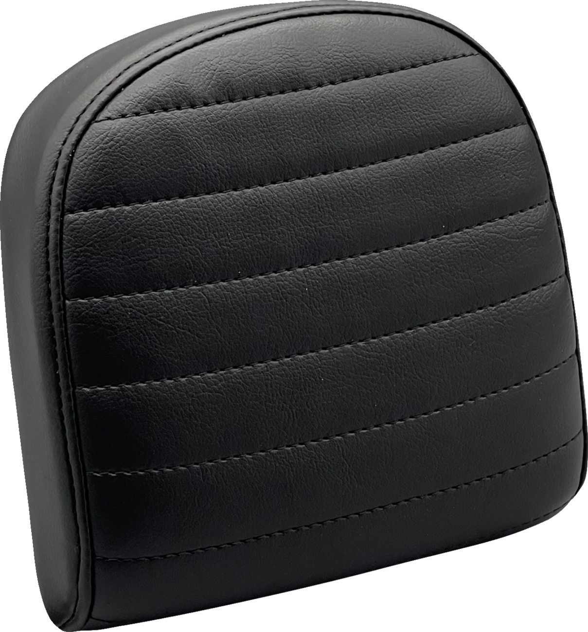 Sissy Bar Pad - Small - Pleated - Dull Black [0801-1532]
