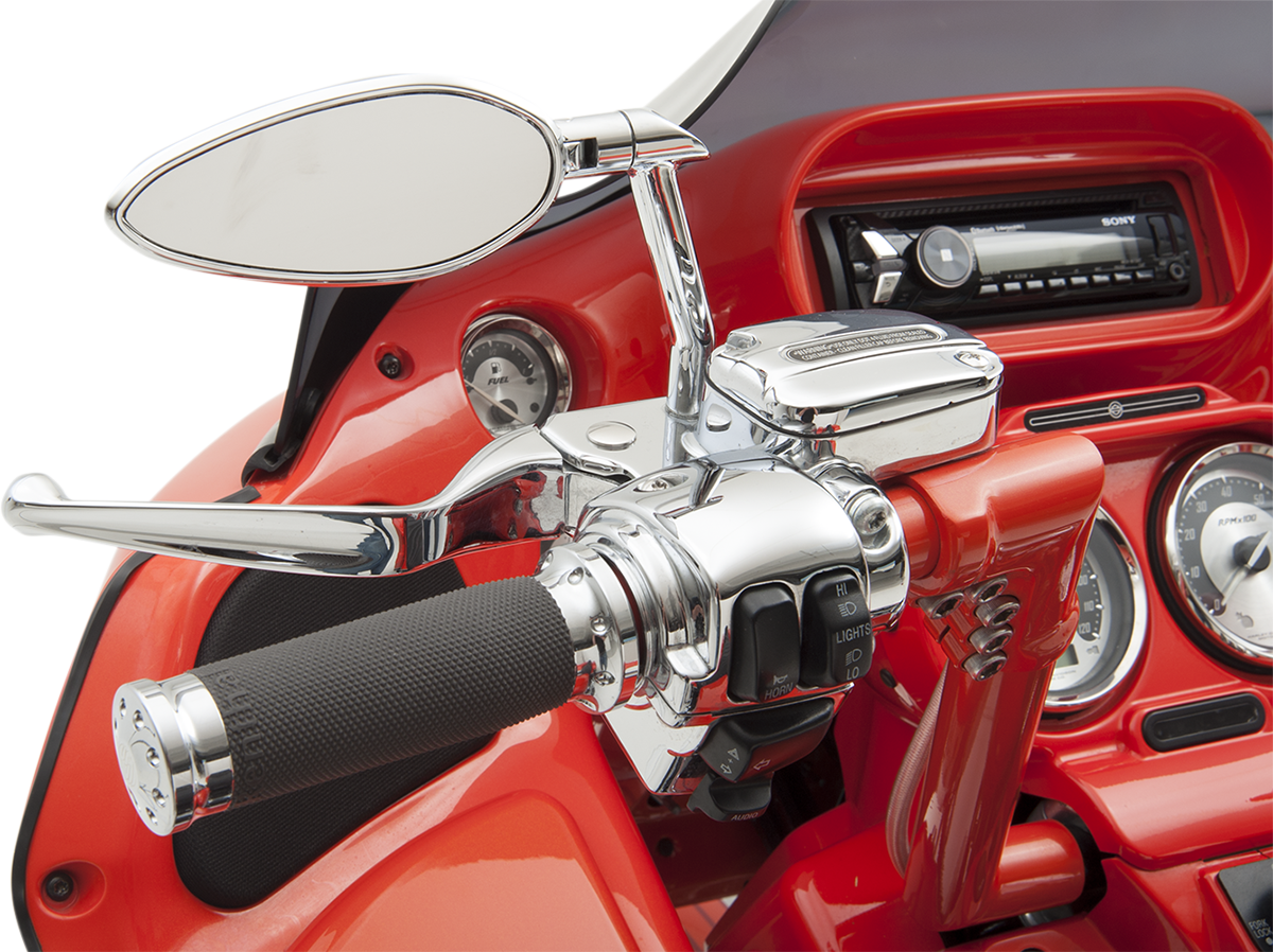Vision Series Mirror - Mirror - Vision - Blade - Side View - Teardrop - Chrome - Left/Right [0640-0728] - Image 3