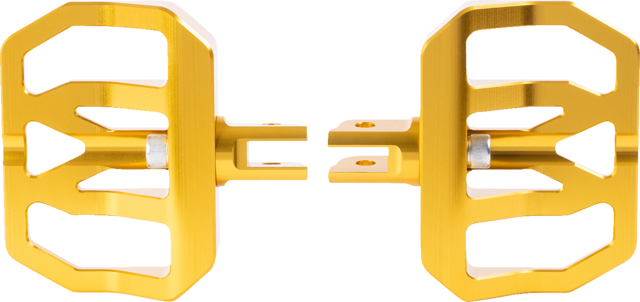 Mini Aggressor Floorboards - Gold - Front [1621-1234] - Image 2
