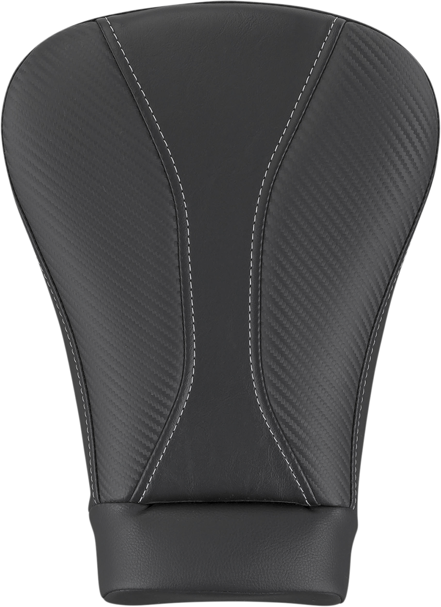Dominator Pillion Pad - Sport - Black w/ Gray Stitching - FL '08-'25 [0801-1313]