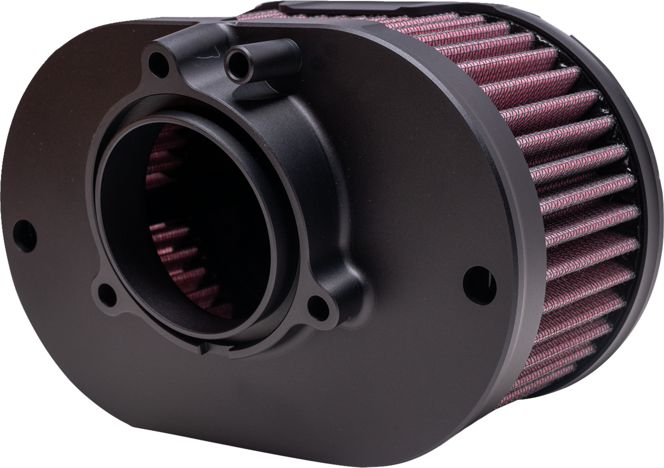 Oval Air Cleaner Kit - Black - Touring/Softail [1010-3206] - Image 2