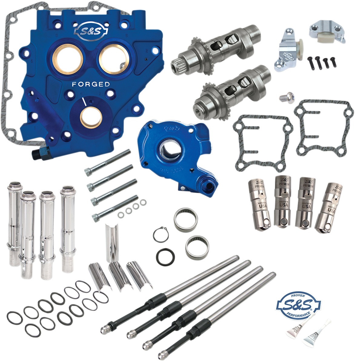 Chain Drive Cam Chest Kit - Cam Chest with Plate Kit - 585CE - Easy Start Cams - Twin Cam [0925-1181]