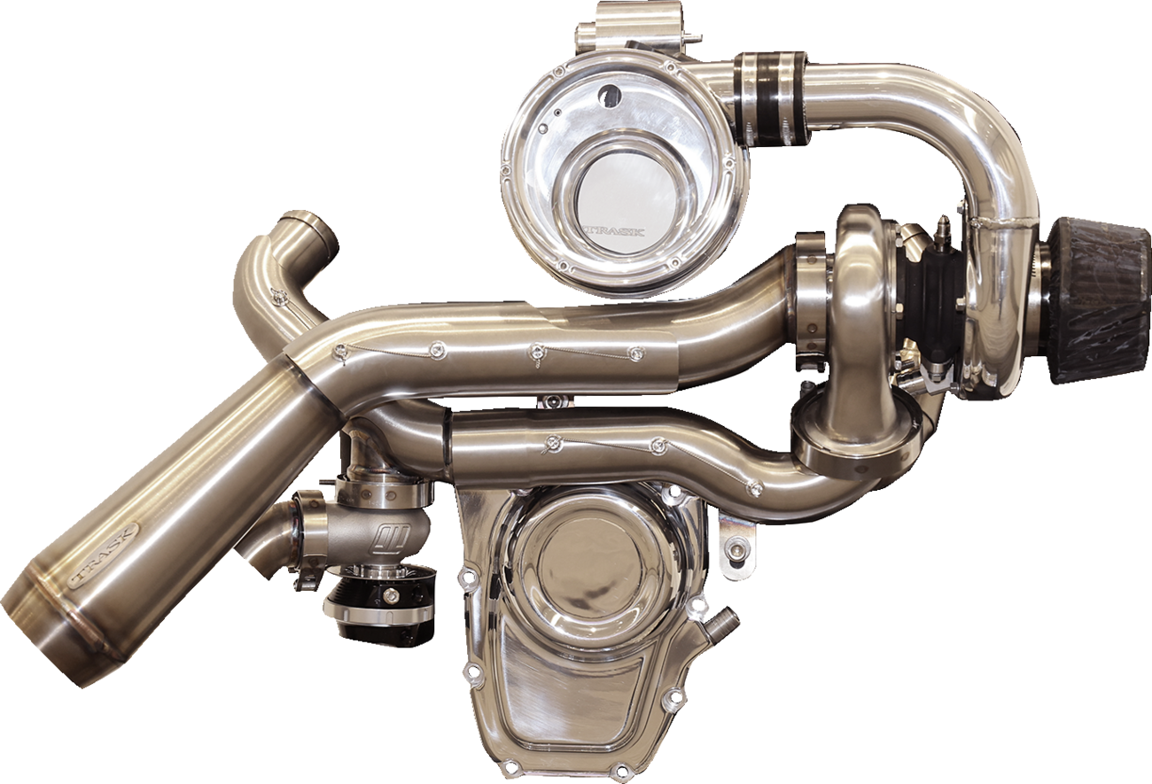 Tornado Turbo Performance Kit - Polished with Brushed Stainless Steel Exhaust - M8 [0904-0098] - Image 3