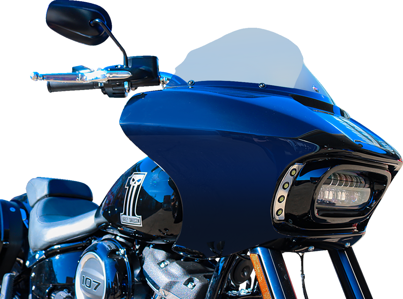 Sharknado® Fairing - 9" Windshield - Harley-Davidson [2330-0310]