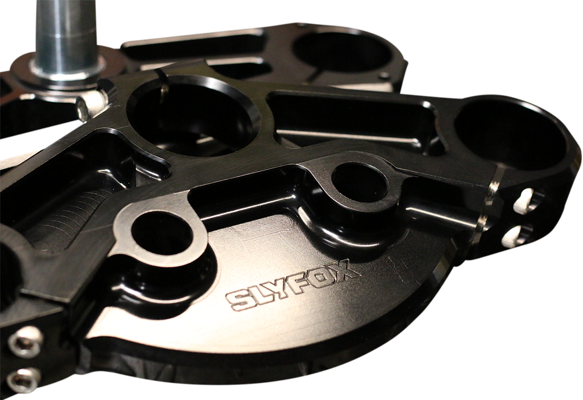 Custom 49 mm Triple Tree - Triple Tree - 49 mm - Black Anodized [0408-0393] - Image 2