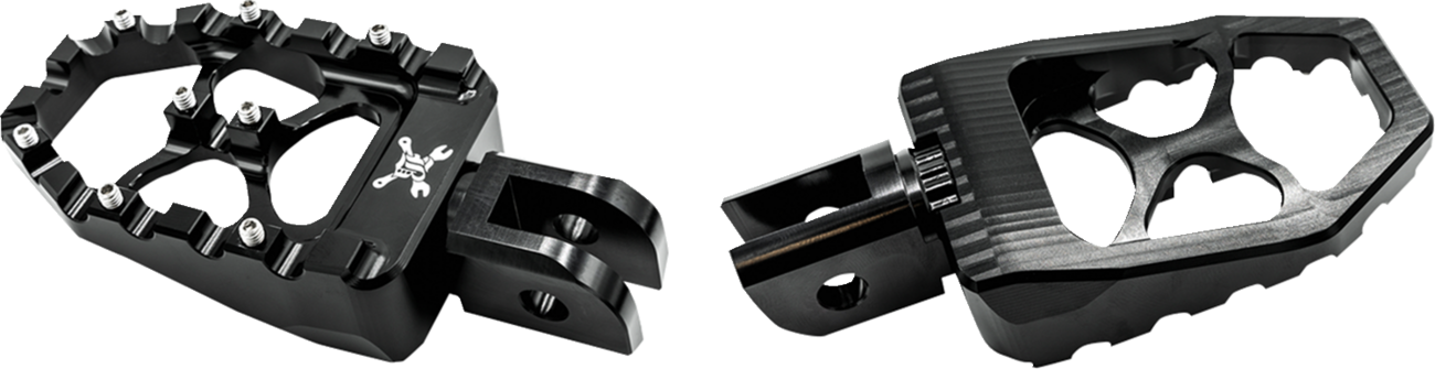 MX Evolution Pegs - MX Evolution Driver Pegs - Black - Softail