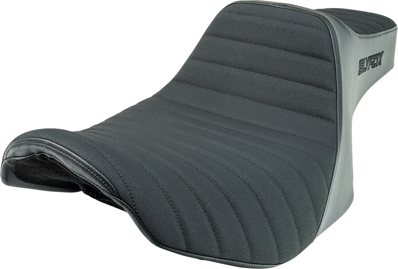 High Noon Seat - Vinyl - Classic Stitch - Black Logo - FLH/FLT '23-'24 [0801-2056] - Image 3
