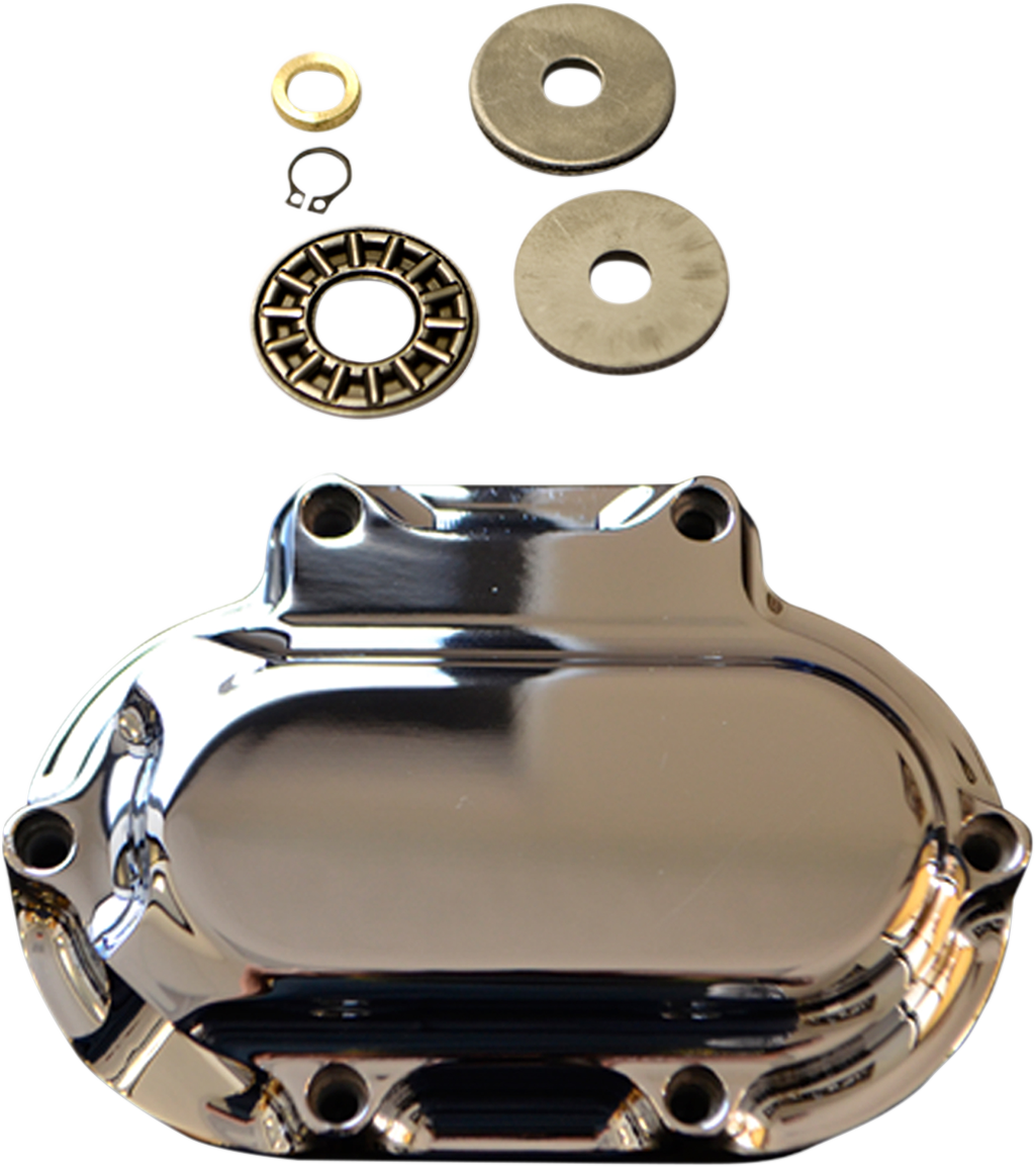 Hydraulic Clutch Side Cover - Clutch Actuator Cover - Chrome - Hydraulic [1107-0406]