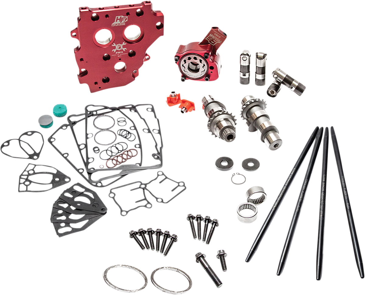 Race Series® Camshaft Kit - Camchest Kit - Race Series® - Reaper 594 - Chain Drive - w/One Piece Pushrods - Twin Cam '07-'17 [0925-1405]