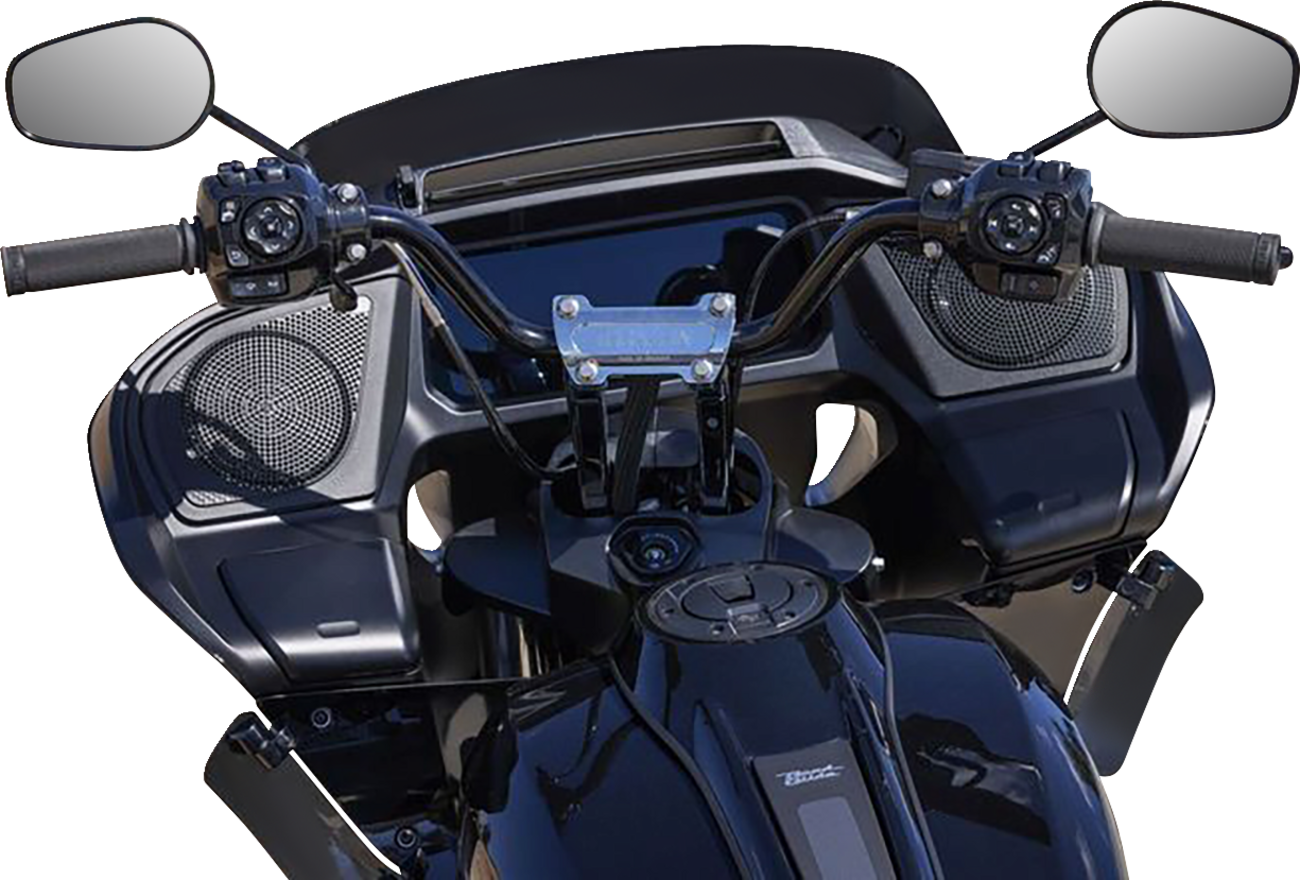 1" Handlebar - High Bend - Black [0601-6654] - Image 2