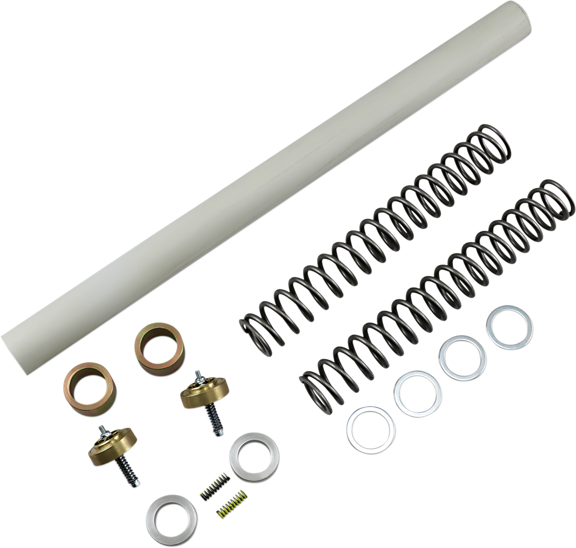 Complete Front End Suspension Kit — Gold Valve - Complete Front End Suspension Kit - 1.00 kg/mm Spring [0416-0089]