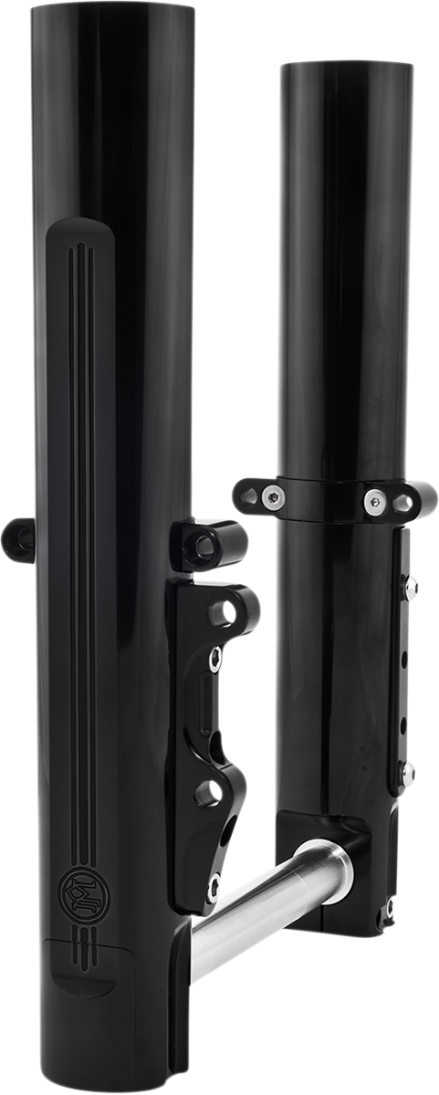 Fork Leg Kit — Black - Fork Leg Kit - Black - Lower - Single Disc - '14-'20 FL [0403-0121]