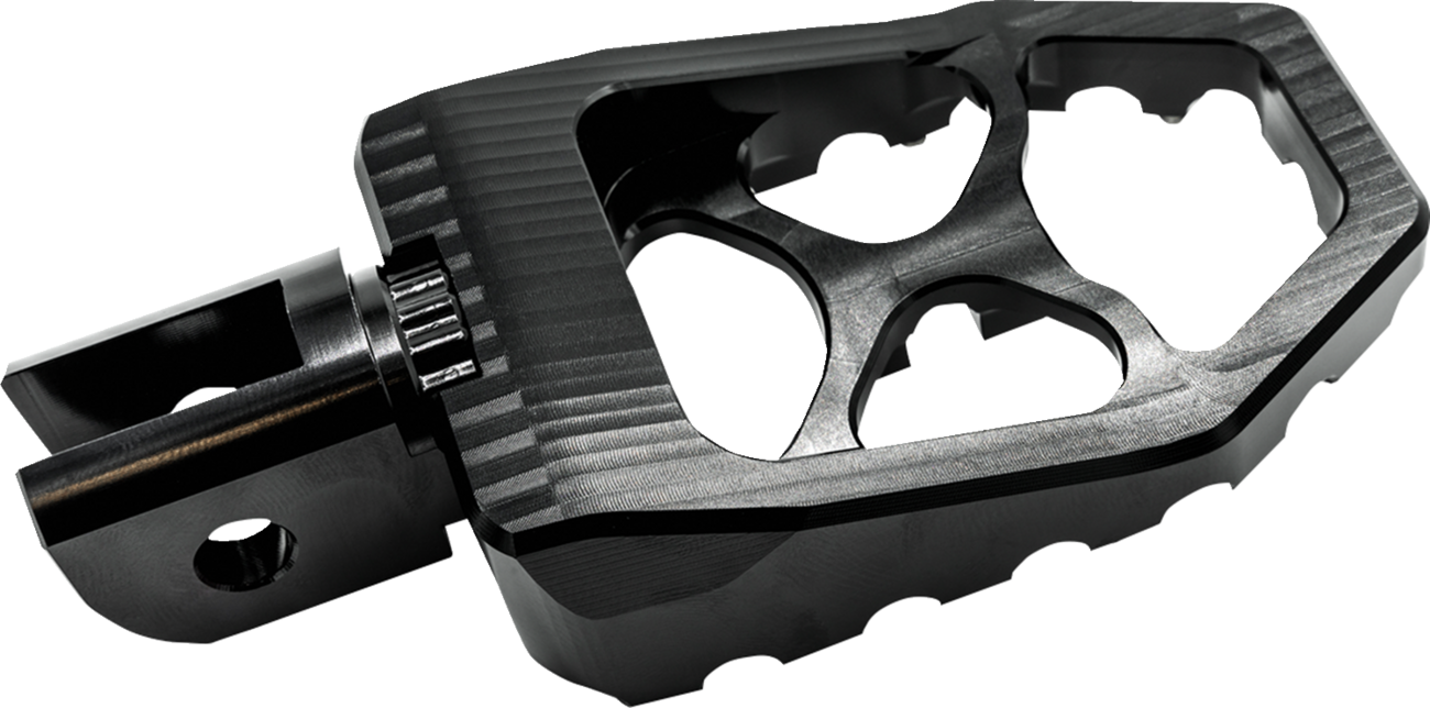 MX Evolution Pegs - MX Evolution Driver Pegs - Black - Softail - Image 5