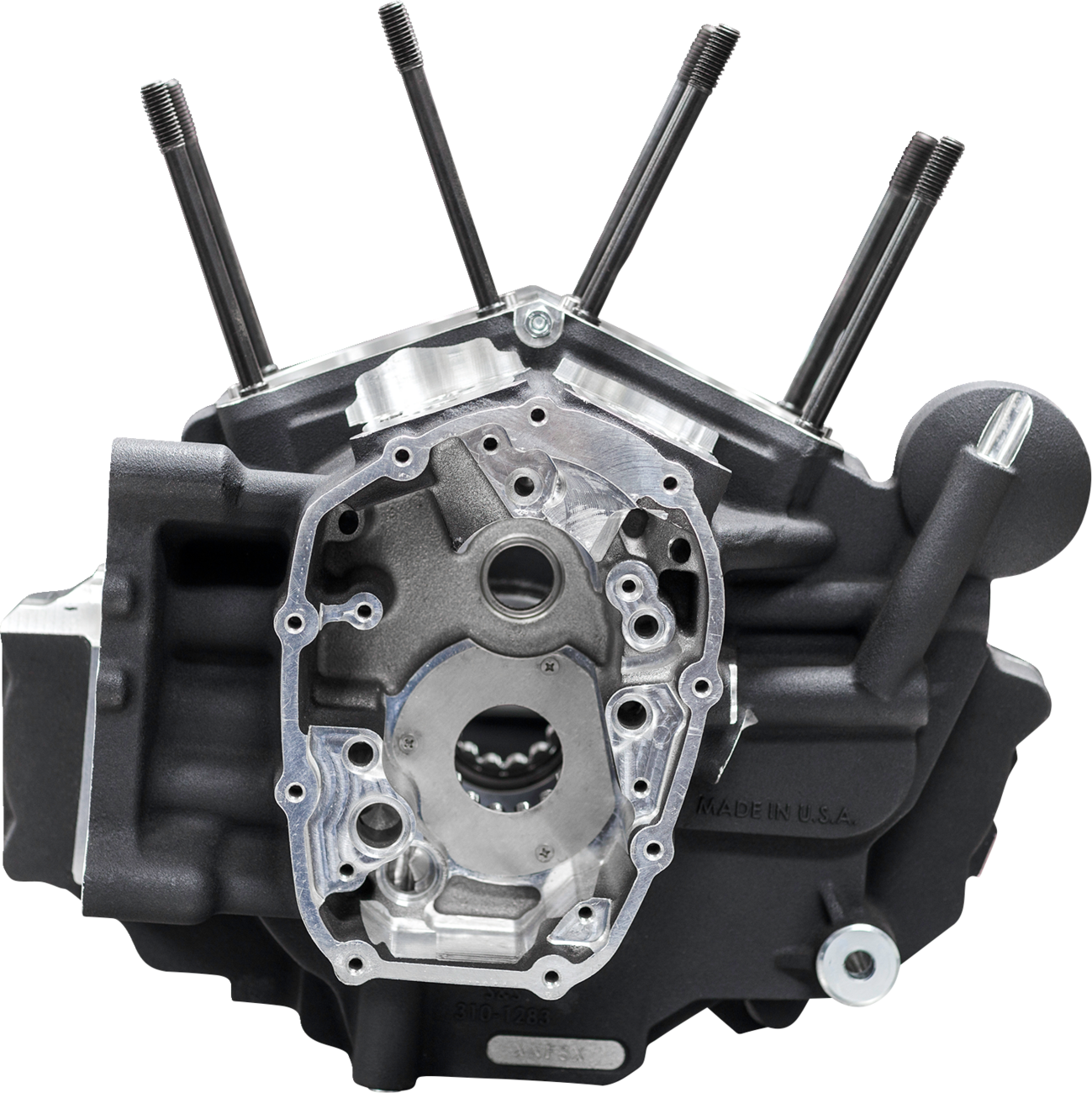 M8 Softail Crankcase - Crankcase - MK-Series "B" - Black - M8 Softail [0920-0242]
