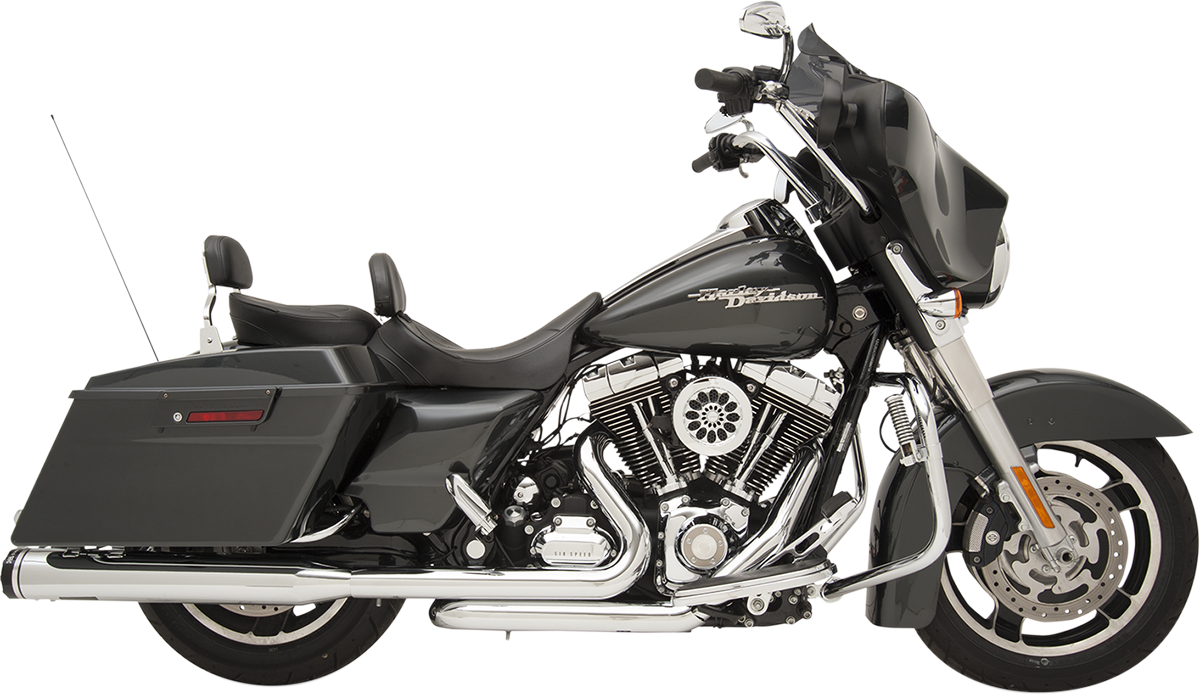 2-into-2 Dominator Exhaust System - Chrome - '09-'16 FL - With 4-1/2" Muffler [1800-1959]