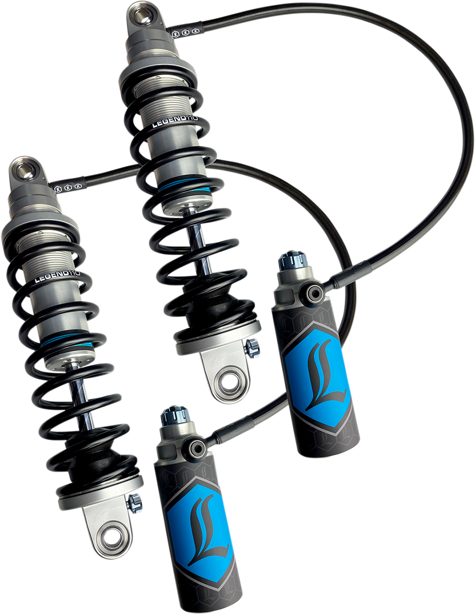 REVO ARC Remote Reservoir FL Coil Suspension - REVO ARC Remote Reservoir Shocks - 13" - Heavy Duty - Clear [1310-1935]