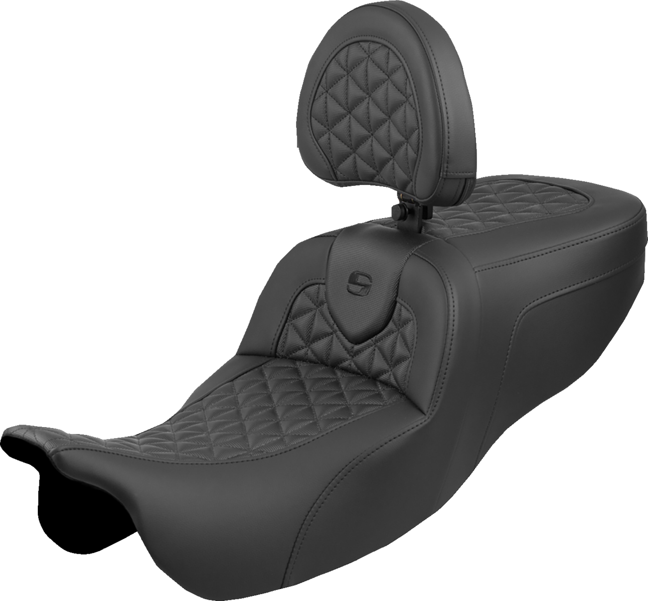 RoadSofa™ Seat - Roadsofa™ Seat - with Backrest - Tri-Gripper - FLRT/FLTRT '15-'25 [0801-2147]