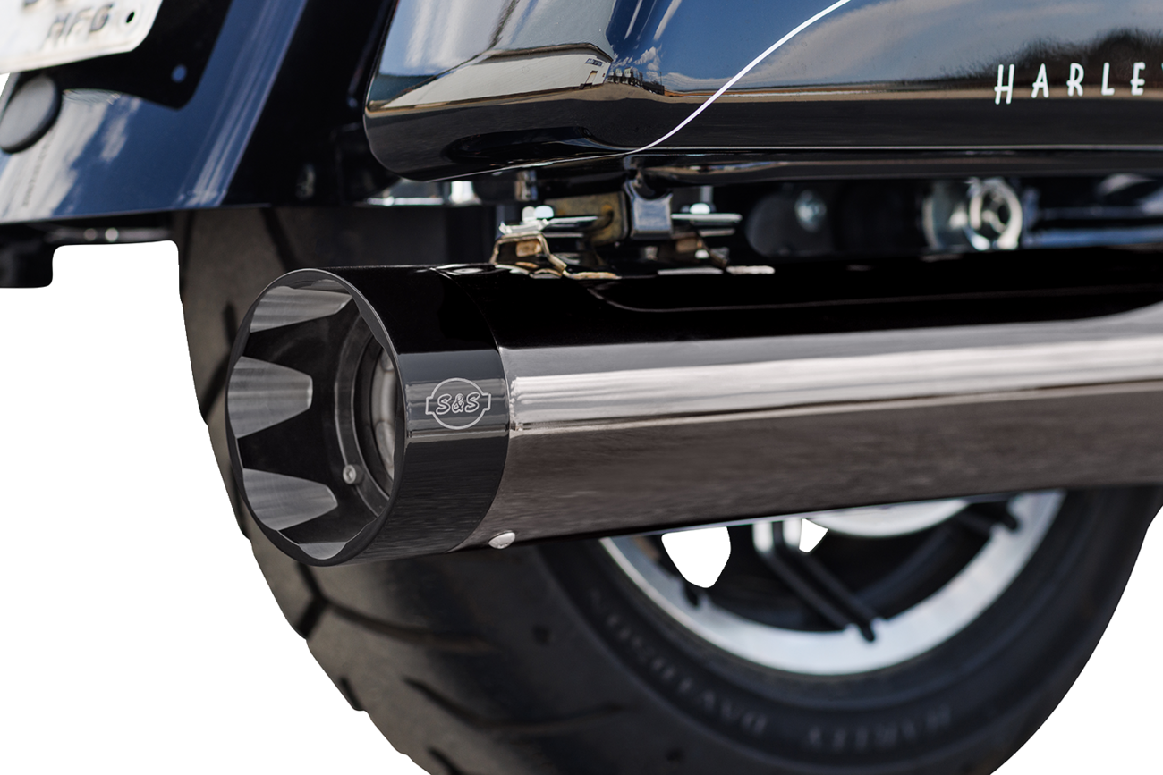2-into-1 Sidewinder® Exhaust System - 2-into-1 Lava Chrome Sidewinder® Exhaust System - Race Only [1800-2630] - Image 3
