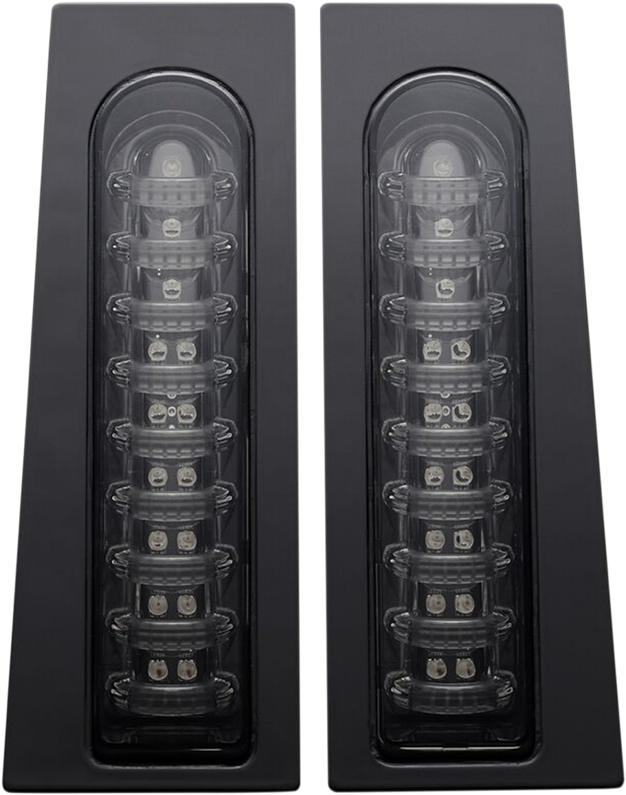 ProBEAM® Fillerz® Saddlebag LED Lights - ProBEAM® Fillerz® Lights - Smoke - Gloss Black [2040-2158] - Image 2