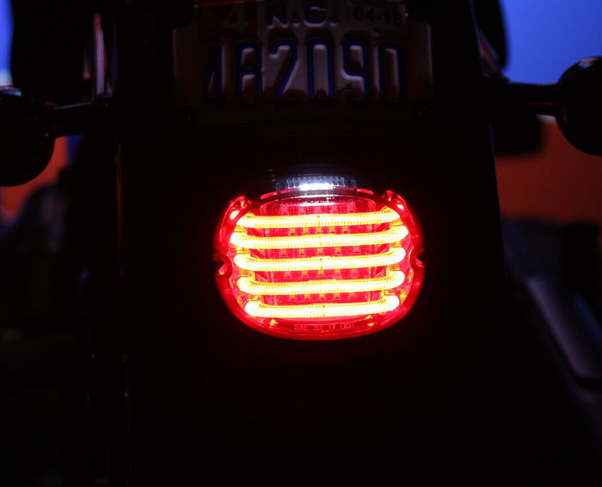 ProBEAM® Low-Profile LED Taillight Kit — with Top Tag Light - Taillight - with Top License Plate Illumination Window - Red [2010-1362] - Image 3