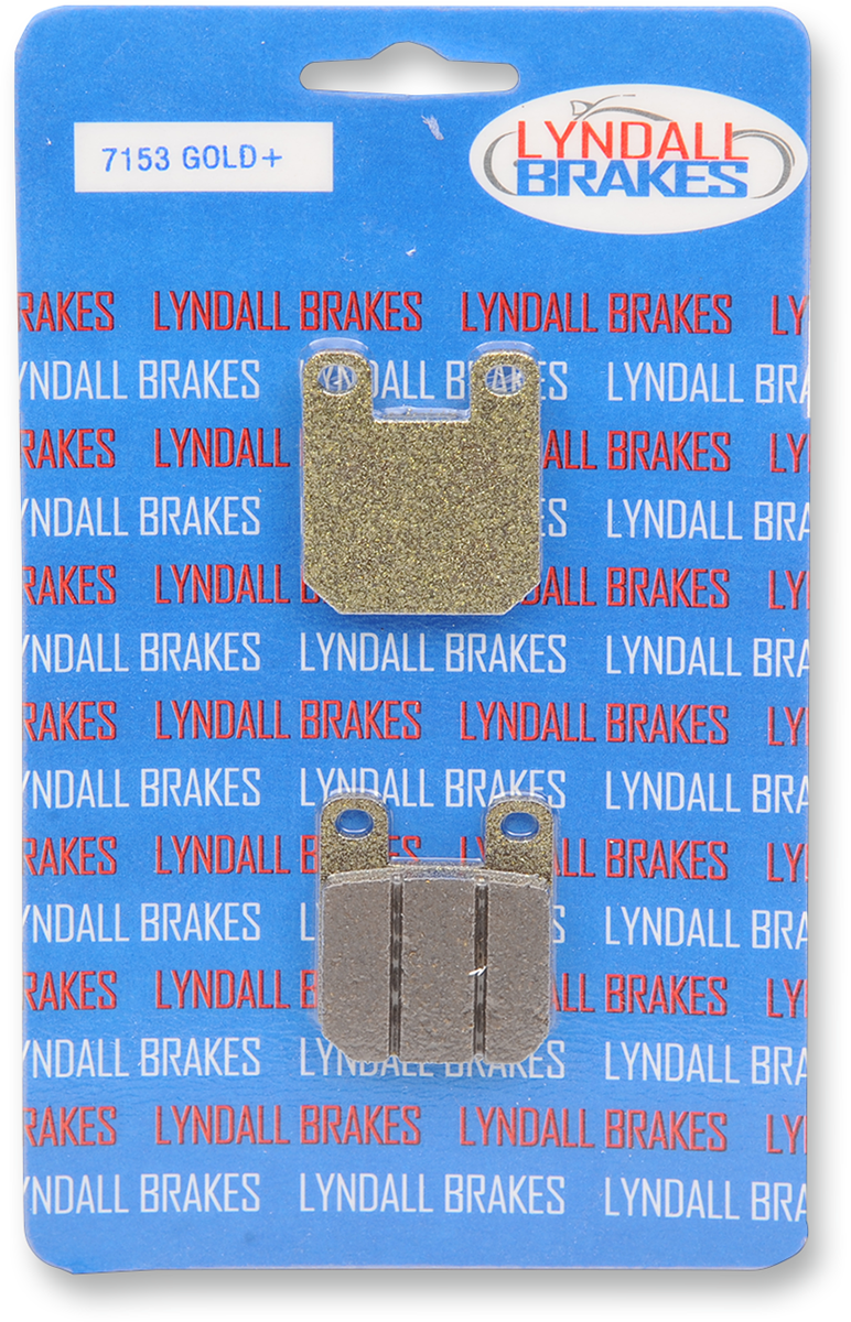 Organic Indian/Victory Brake Pads - Brake Pads - Gold+ PM 2 Piston [1720-0047] - Image 2