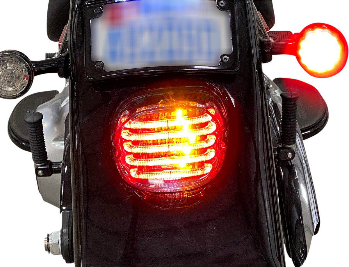 ProBEAM® Integrated Low Profile LED Taillights with Auxiliary Turn Signals - Taillight/Turn Signal - Red Lens [2010-1414] - Image 2
