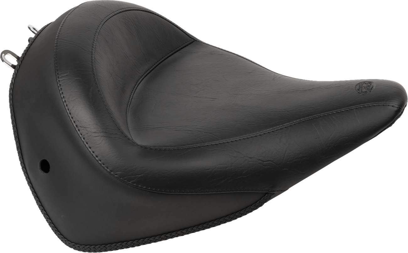 Vintage Wide Solo Vinyl Seat - Vintage Wide Vinyl Solo Seat [0802-0895]
