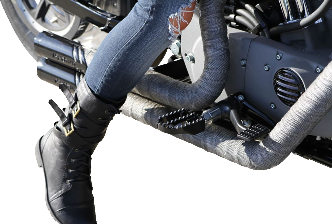 MX-Style Foot Pegs - MX Foot Pegs - Driver/Passenger - Black [1620-2502] - Image 2