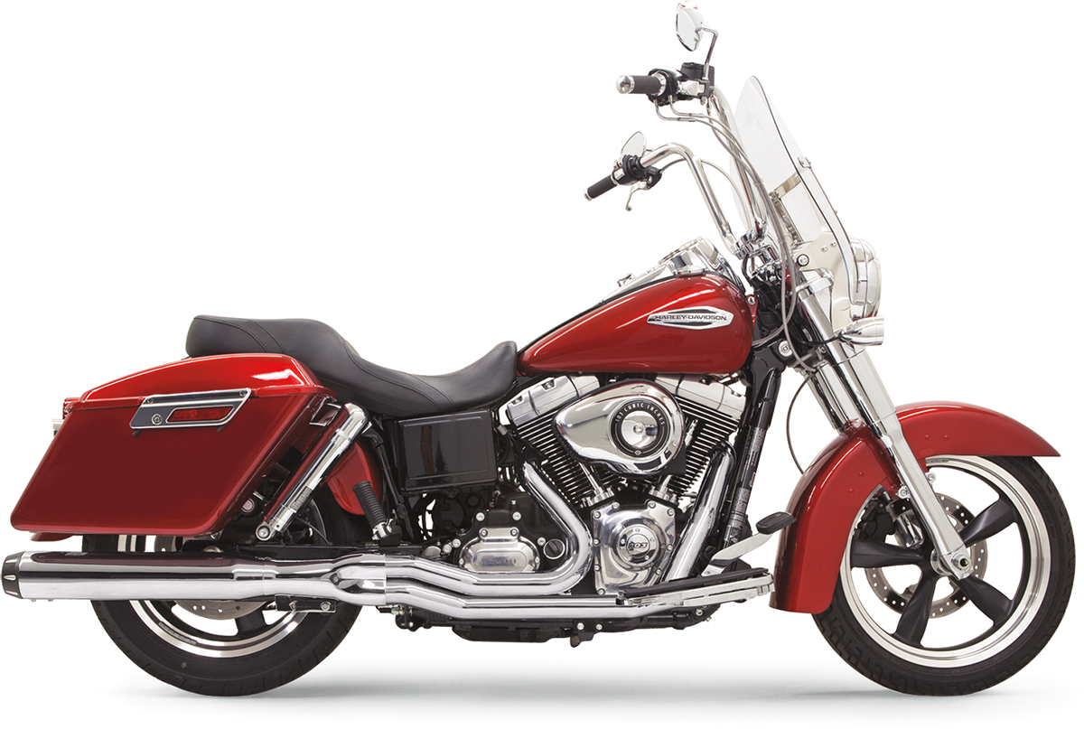 Road Rage 2:1 Exhaust System - 2:1 Exhaust - Chrome - FLD [1800-1418]